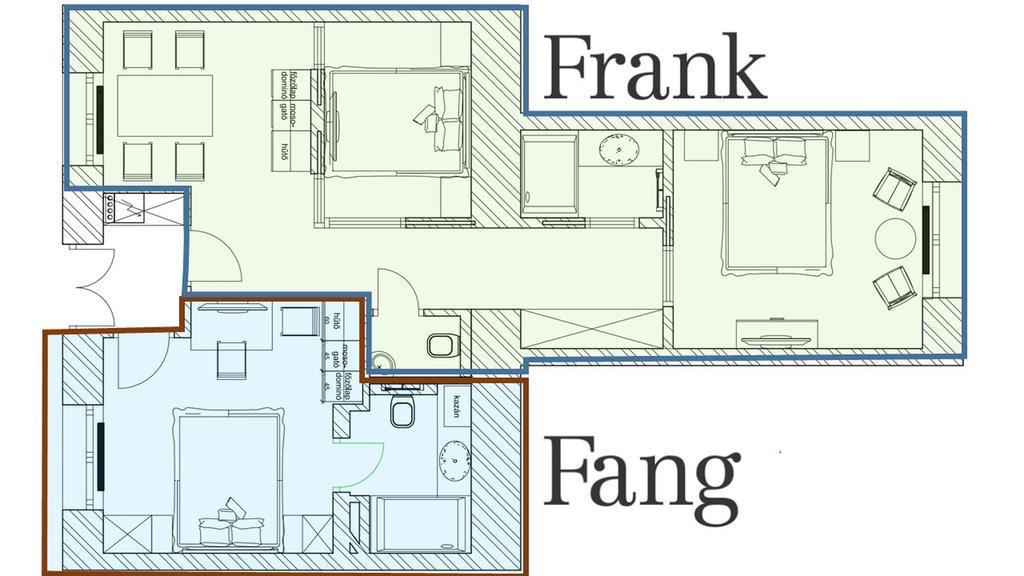 Frank & Fang Apartments Budapest Luaran gambar